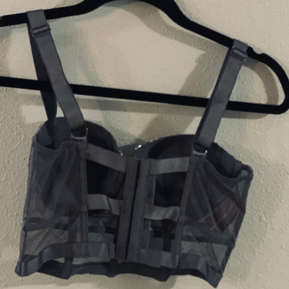 Grey Victoria’s Secret Cage Lingerie, 34C - Picture 4 of 4
